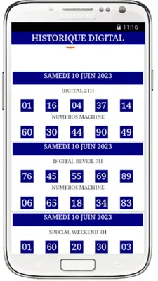 LOTO BONHEUR android App screenshot 0