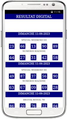 LOTO BONHEUR android App screenshot 1